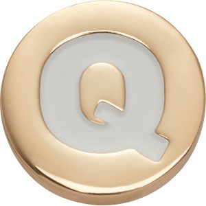 Gold Letter Q